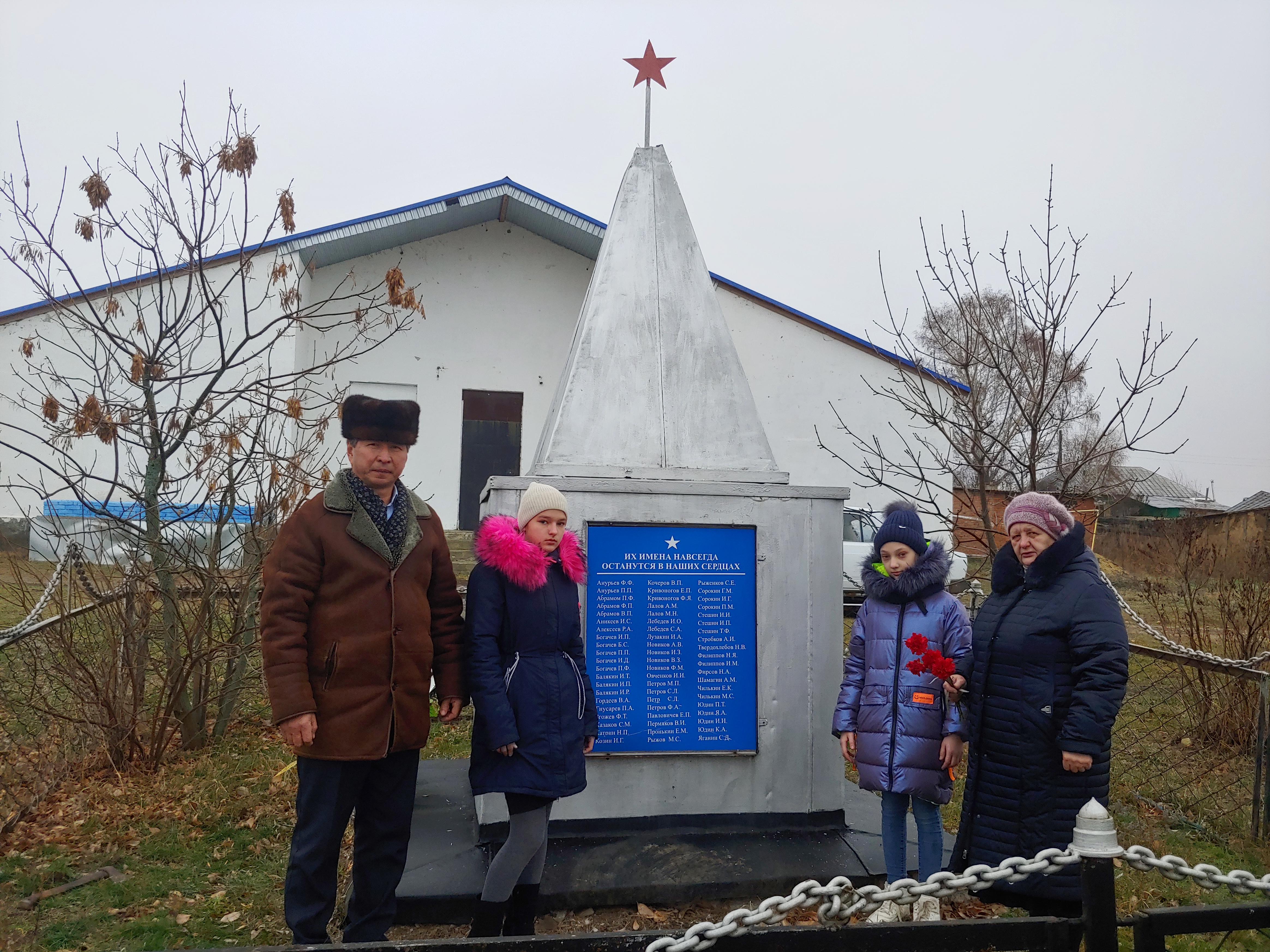 Памятник (Обелиск) участникам ВОВ в с. Двоенка.